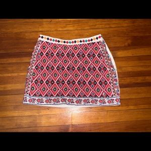 NOT FOR SALE Top shop floral mini skirt